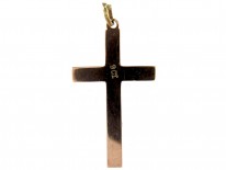 Gold Cross Charm