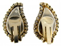 Vintage Paste Leaf Earrings