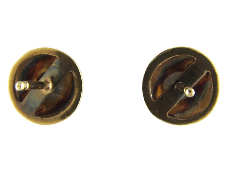 Diamond 18ct Gold Stud Earrings