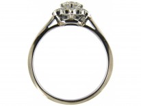 Diamond Daisy Cluster Ring