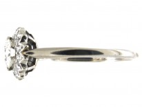 Diamond Daisy Cluster Ring