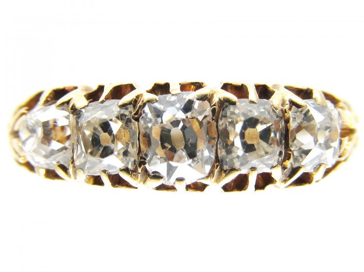 Victorian Five Stone Diamond Ring