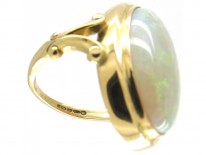 Large Opal & Gold Ring