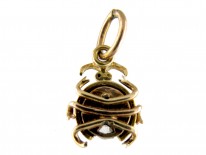 Diamond & Enamel Ladybird Charm