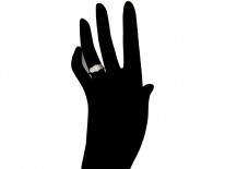 Triple Cluster Diamond Ring