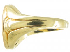 Victorian Onyx & 14ct Gold signet Ring