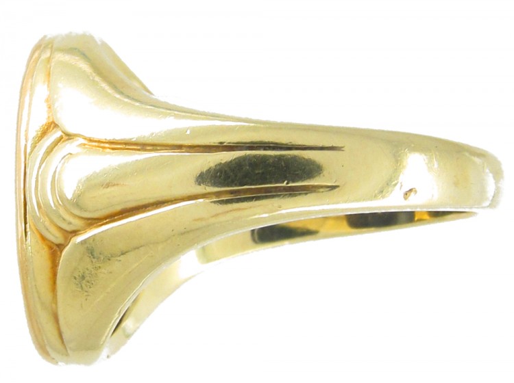 Victorian Onyx & 14ct Gold signet Ring