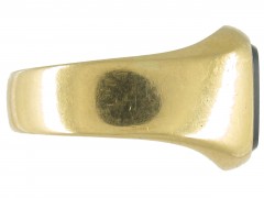 18ct Gold Signet Ring Retailed by Cartier