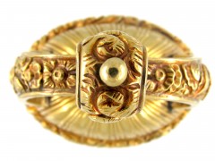 Georgian Large 18ct Gold & Chalcedony Seal