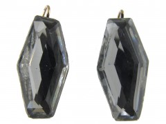 Georgian Vauxhall Glass Earrings