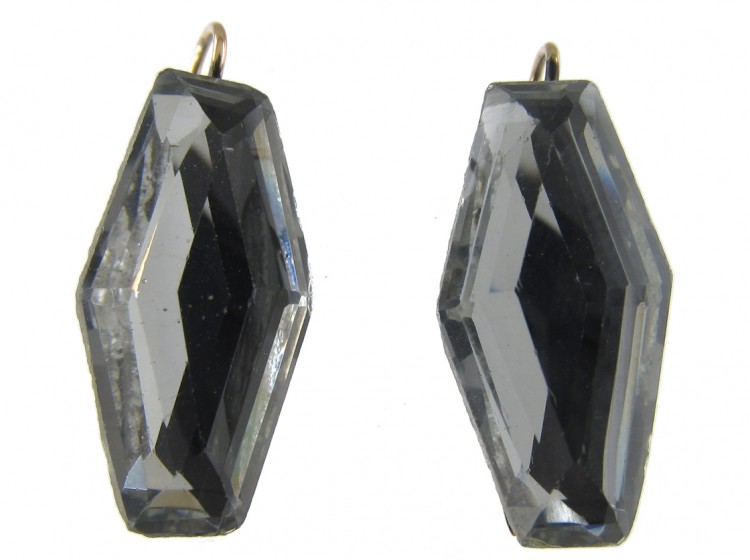 Georgian Vauxhall Glass Earrings