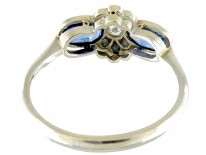 Art Deco Sapphire & Diamond Ring