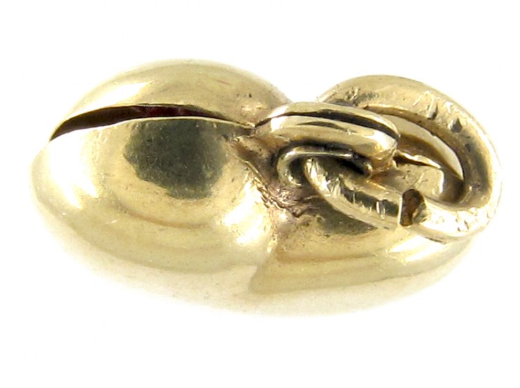 Gold Opening Heart Charm