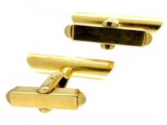 18ct Gold Baton Cufflinks