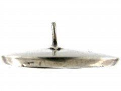 Liberty & Co. Enamel & Silver Button by Archibald Knox