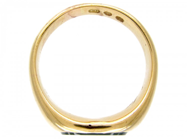 18ct Gold & Bloodstone Signet Ring