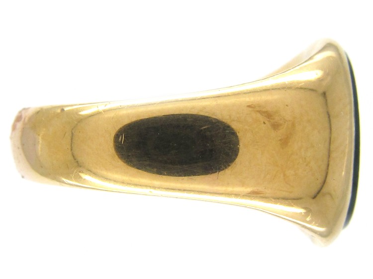 18ct Gold & Bloodstone Signet Ring