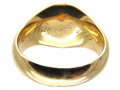 18ct Gold & Bloodstone Signet Ring