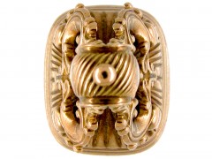Regency Gold & Bloodstone Scrollwork Seal