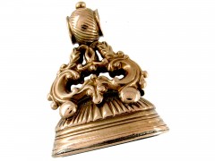 Regency Gold & Bloodstone Scrollwork Seal