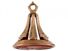 Georgian Gold & Carnelian Seal Pendant