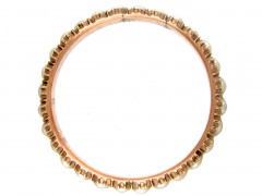 Georgian Natural Split Pearl Eternity Ring