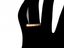 Georgian Natural Split Pearl Eternity Ring