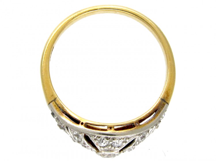 Edwardian Diamond Openwork Ring