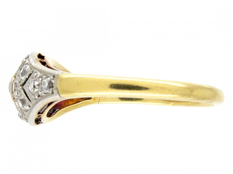 Edwardian Diamond Openwork Ring