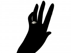 Edwardian Diamond Openwork Ring