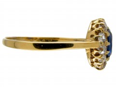 Edwardian Sapphire & Diamond Ring