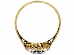 Edwardian Sapphire & Diamond Ring