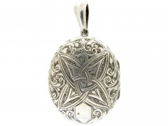 Silver Victorian Locket
