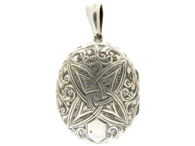 Silver Victorian Locket