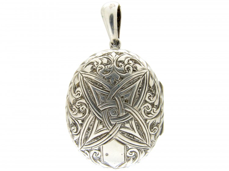 Silver Victorian Locket