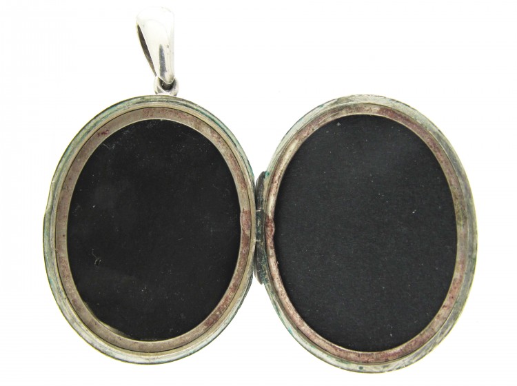 Silver Victorian Locket