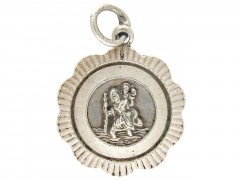 Georg Jensen St. Christopher Silver Charm