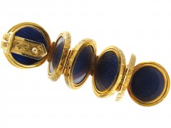 Victorian Six Sided Spherical Locket Pendant