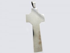 Victorian Silver Celtic Cross Pendant