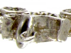 Silver Fairy Carriage Charm