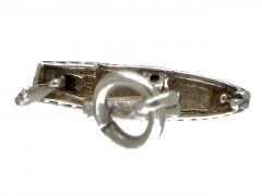 Silver Sail Boat Charm
