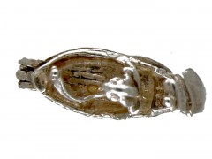 Silver Opening Galleon Charm
