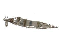 Silver Venetian Gondola Charm