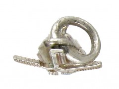 Silver Windmill Charm