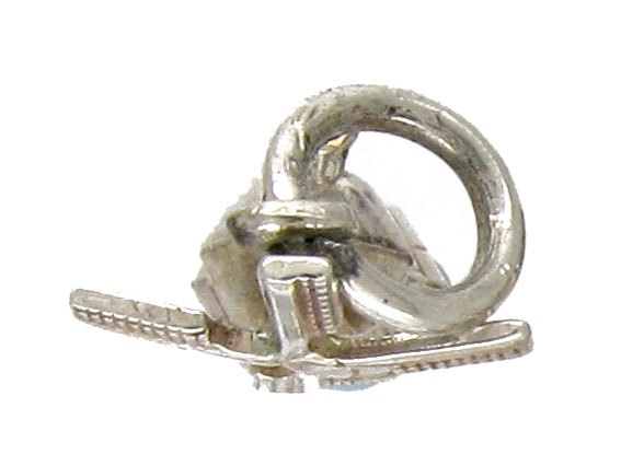 Silver Windmill Charm