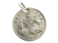 Silver Australian Coin Charm