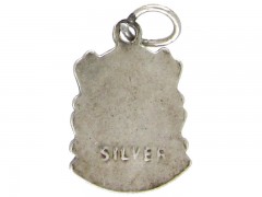 Silver Isle of Wight Charm