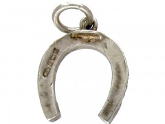 Silver Horseshoe Charm