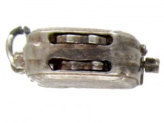 Silver Toaster Charm
