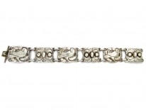 Silver Bracelet attributed to a Georg Jensen Design